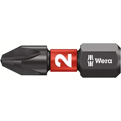 Image of Bit 1/4 Inch DIN3126 C6.3 PH2 x 25 mm Impactor Wera