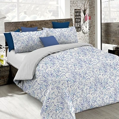 Image of Sogni e Capricci Fantasy Duvet Cover (Made in Italy), Microfiber, ornato tex, small double