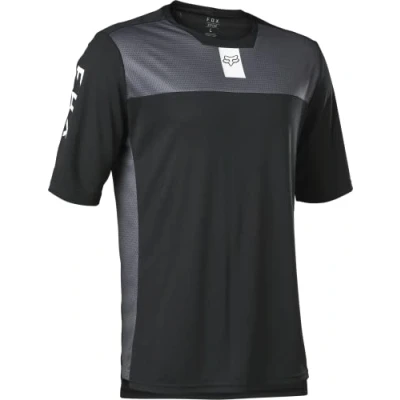 Image of Fox Racing Mens Defend Mountain Bike Jersey Shirt, Black, S UK