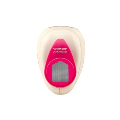 Image of Vaessen Creative Craft Paper Punch Label 1 x 1,5 cm Circle Cutter for Crafting and Card Making