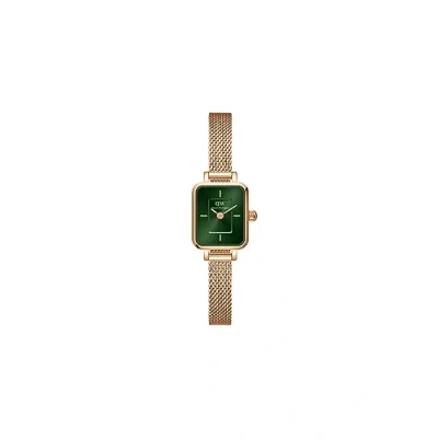 Image of Daniel Wellington DW00100648 Ladies Quadro Micro Rose Gold 16mm Watch