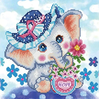 Image of DIAMOND DOTZ Painting, Intermediate Kit DD5, Hope, 30 x cm
