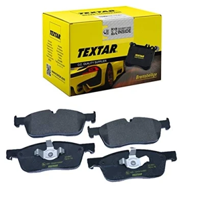 Image of LR061373, LR072681, LR118006, LR128263, LR160435 Brake pad set TEXTAR 2214601 prepared for wear indicator LAND ROVER: Range Rover Evoque