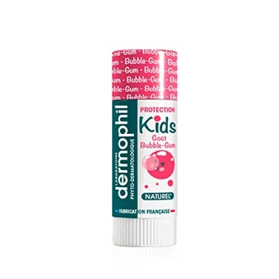 Image of Dermophil Lip Balm for Kids 4g Bubble Gum, Protects Children&#039;s Lips