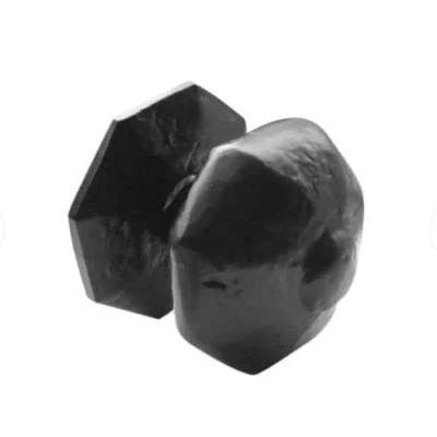 Image of Manor Cast Iron Front Door Centre Knob Black