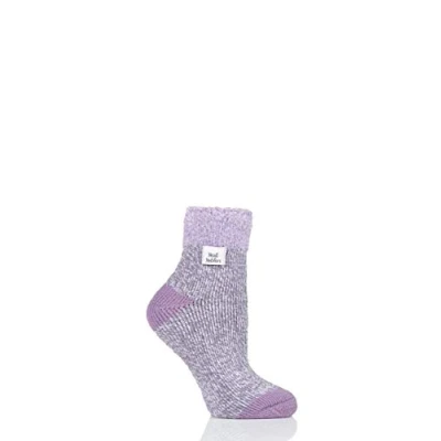 Image of Heat Holders Ladies Sleep Feather Top Socks Pack of 1 Grey 4 8