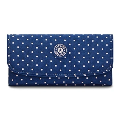 Image of Kipling Wallets MONEY LAND Soft Dot Blue