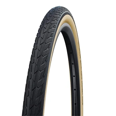 Image of Schwalbe 11101275, Road Cruiser K Guard, TwinSkin Unisex Adulto, B/G, 37 622 HS484 Green 50EPI