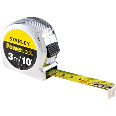 Image of Stanley 0 33 523 Powerlock Tape Measure, 3m/10&#039;