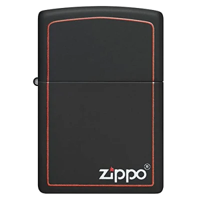 Image of Zippo Lighter, Metal, Black Matte, One Size