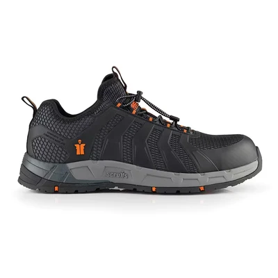 Image of Scruffs Argon Safety Trainers Black Size 7 / 41