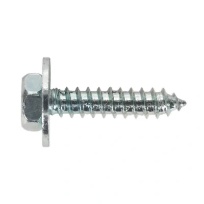 Image of Sealey Acme Screw with Captive Washer M8 x 3/4&quot; Zinc Pack of 100