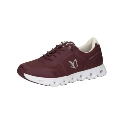 Image of CAPRICE Women&#039;s Low Trainers 9 23605 43 Sneaker, Red Comb, 4 UK