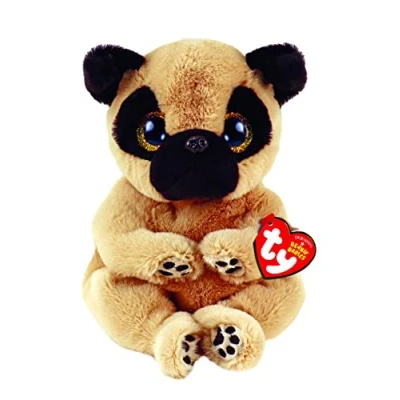Image of Ty Toys Izzy the Dog Beanie Bellies Regular Baby Soft Plush Toy Collectible Cuddly Stuffed Teddy, Brown (2009305)