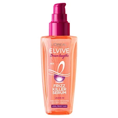 Image of L&#039;Oréal Paris Elvive Dream Lengths, Frizz Serum, White, 100 ml (Pack of 1)