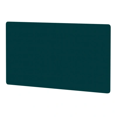 Image of Air Screen for B2B Desk 1600x800mm Bespoke Maringa Teal Fabric