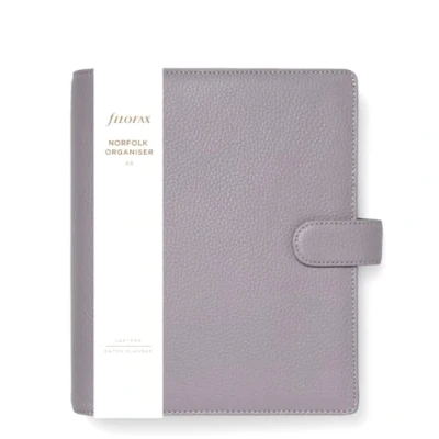 Image of Filofax A5 Norfolk Organiser lavender