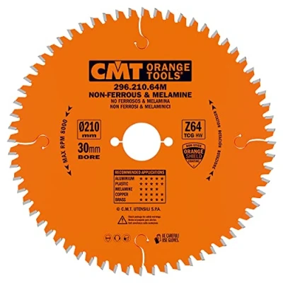 Image of CMT Orange Tools 297.096.12M Circular Saw Blade 300 x 3.2 30 z 96 TCG 6 Degrees Silent