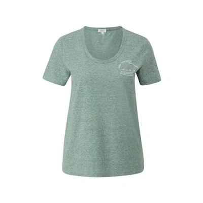 Image of s.Oliver Women&#039;s 2145256 T Shirt with Back Print, 65d0, 6