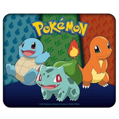 Image of ABYSTYLE Pokemon Kanto Starters Soft Mouse Pad