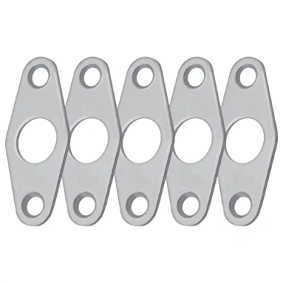 Image of Traditional Key Hole Escutcheon for Mortice Budget Lock Satin Chrome Pack of 5