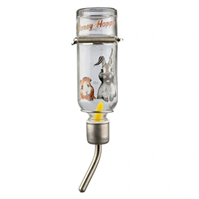 Image of Trixie Honey and Hopper Glass Water Bottle, 125 ml