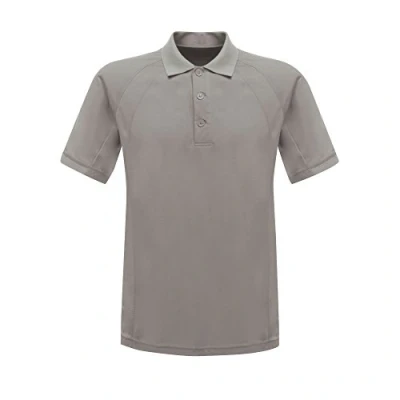 Image of Regatta Men&#039;s UTRG2161_15 Regular Fit Plain Polo Short Sleeve Shirt, Blue (Oxford Blue), Large
