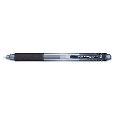 Image of Pentel BLN105 A Gel Ink Rollerball Pen Metal Nib 0.5 mm Black