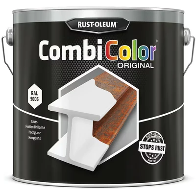 Image of RUST OLEUM 7315.2.5 Combicolor Original, Superior Metal Protection, Direct To Rust, White aluminium RAL 9006