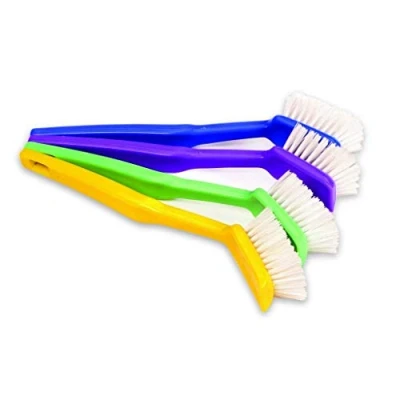 Image of Duzzit 2 x Dish Brushes, 4 Pack, Multi, 25 20.3 2.5 cm