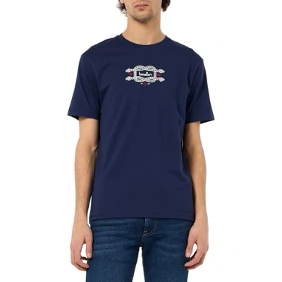 Image of United Colors of Benetton Men&#039;s 3i1xu1096 t Shirt, Blue, S