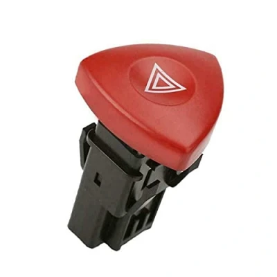 Image of Hazard Warning Switch Button Triangle Replacement Light for Trafic Espace MK4 Laguna MK2 MK3 Vivaro Vel 8200442724