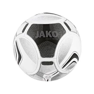 Image of JAKO Prestige Training Ball, Unisex, White/Black/Stone Grey, 5