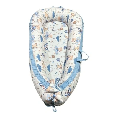 Image of NIYS Adjustable Baby Lounger Breathable Co Sleeping Bed Infant Bassinet for &amp; Nests Portable, Soft, Durable and Machine Washable Perfect Shower Gift (Rainbow)
