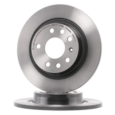 Image of 569115, 93171848, 95526639 Brake DISC BREMBO Coated LINE 08.9511.11 278mm 12mm 5 solid SAAB: 9 3 Saloon, Convertible, Estate