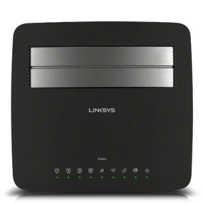 Image of Linksys X3500 N750 Dual Band Wireless Router with ADSL2+ Modem/USB