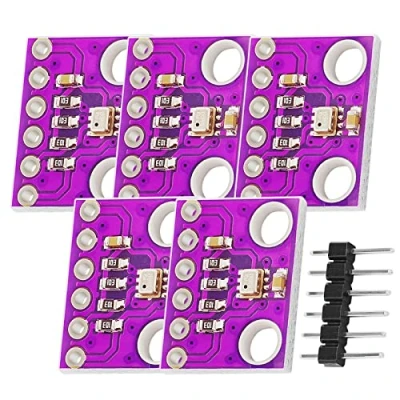 Image of AZDelivery 5 x GY BMP280 I2C IIC SPI Digital Breakout Barometric Air Pressure Temperature Sensor Module Board 5V 3.3V compatible with Arduino and Raspberry Pi Including E Book!