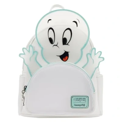 Image of Loungefly Casper the Friendly Ghost Double Strap Shoulder Bag, White