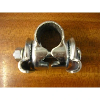 Image of PCM SILVER OLD SCHOOL BMX SEAT CLAMP GUTS IDEAL FOR KASHIMAX,OLD SKOOL BMX/BURNER