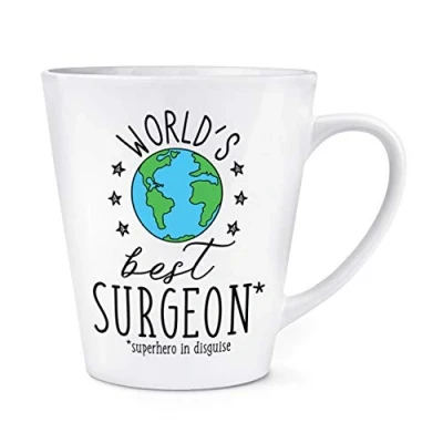 Image of World&#039;s Best Surgeon 12oz Latte Mug Cup