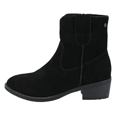 Image of Hush Puppies Women&#039;s Iva Fashion Boot, Black, 3 UK