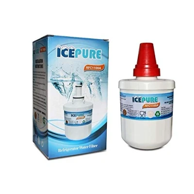 Image of IcePure RFC1100A Fridge Water Filter Compatible with Samsung DA29 00003F Aqua Pure Plus HAFIN1 Replacement Refrigerator