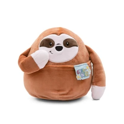 Image of NICI Cuddly toy Chill sloth 20cm Fluffy plush with arms for girls, boys &amp; babies, soft 49885