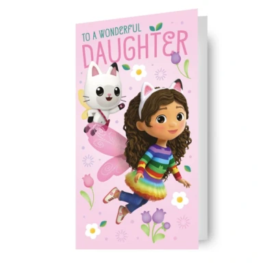 Image of GABBYS DOLLHOUSE DAUGHTER BIRTHDAY CARD