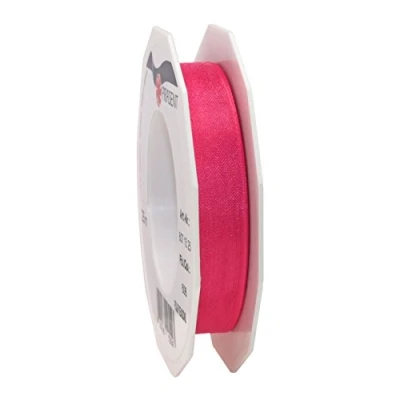Image of C.E. Pattberg Präsent Four Seasons Organza wired edge Ribbon Coral 15 mm width, 25 m length