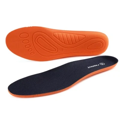 Image of riemot insoles for women and men,soft shoe insoles,comfort insole,sports work shoes,sneakers,boots,hiking shoes,Navy,UK 8