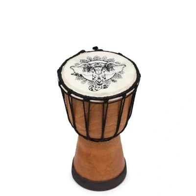 Image of Djembe Drums Elephant Wide Top Drum 20cm