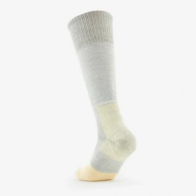 Image of 1 Pair Grey Extreme Cold Cushioned Ski Socks Unisex 5 8 Thorlos