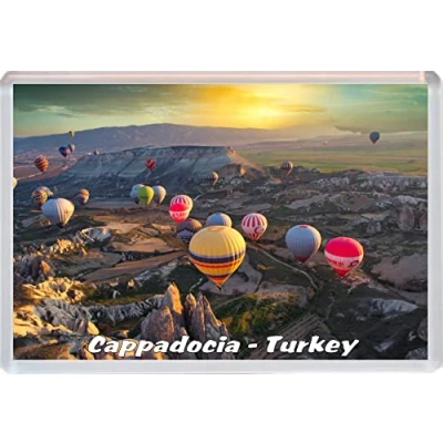 Image of Baked Bean Store Cappadocia Turkey 96 x 67mm Jumbo Fridge Magnet/Magnets BBSFHM267
