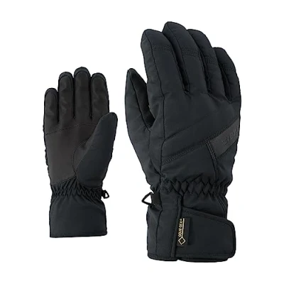 Image of Ziener Adult Gapon GTX Glove Alpine Ski Gloves/Winter Sports Waterproof Breathable Black, 8